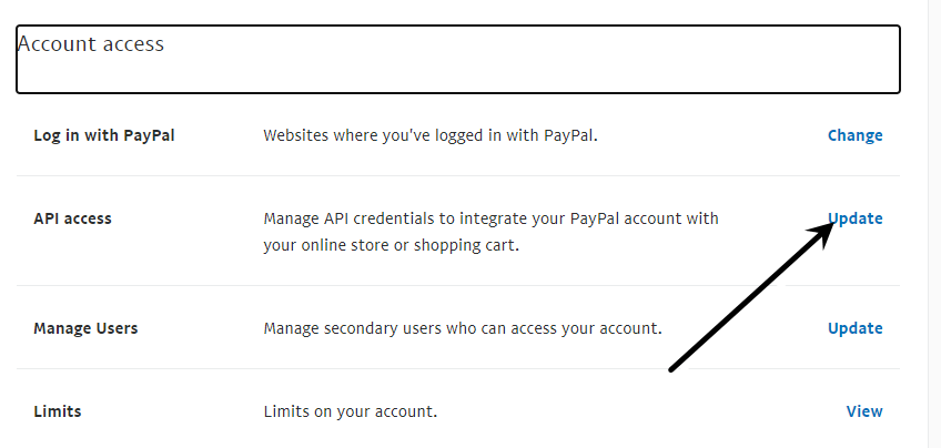 How to get PayPal API username, password