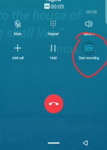 Android auto record phone call free